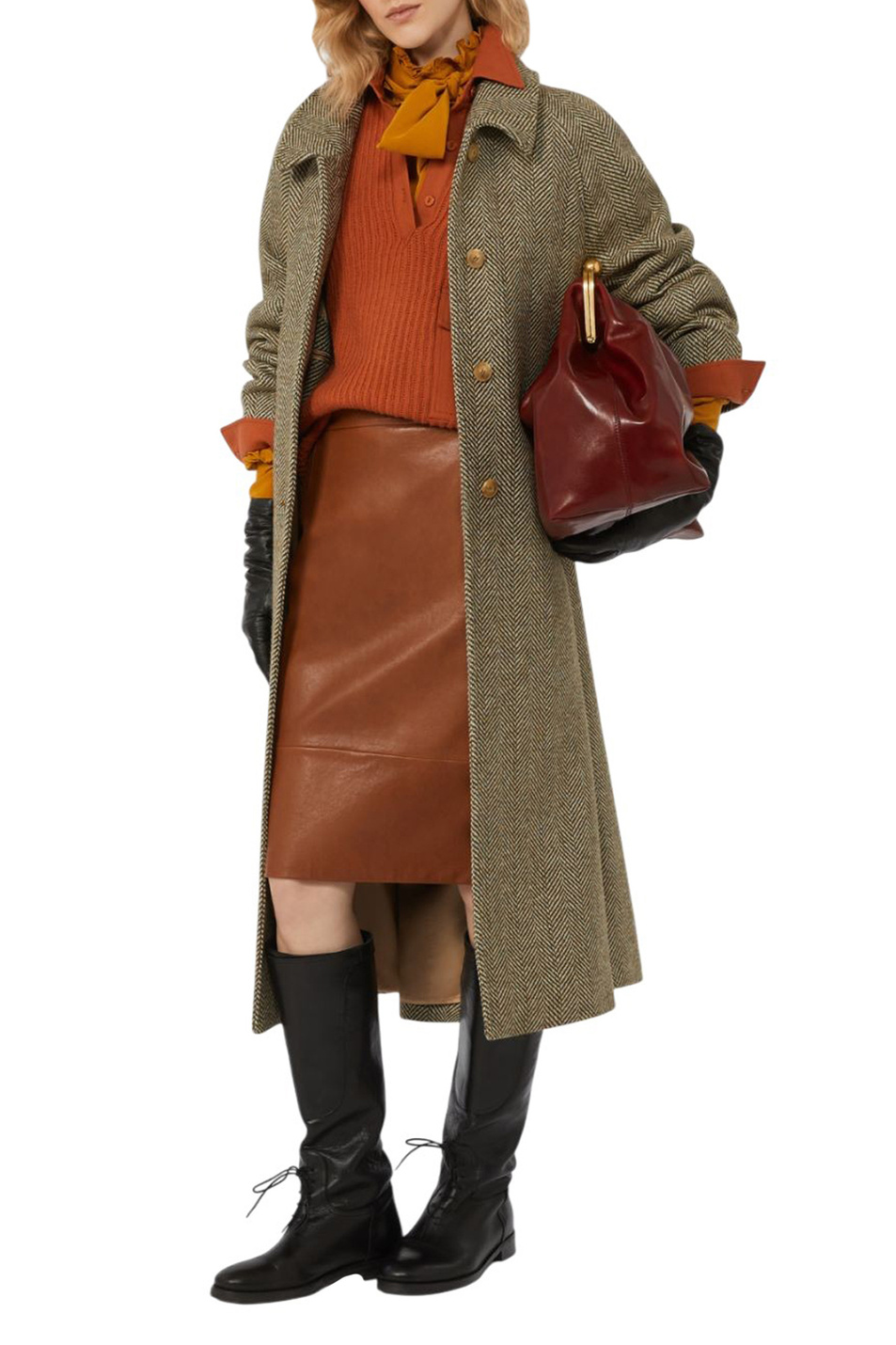 Женский Weekend Max Mara Пальто UGOLA из шерсти (цвет ), артикул 2525016016 | Фото 2