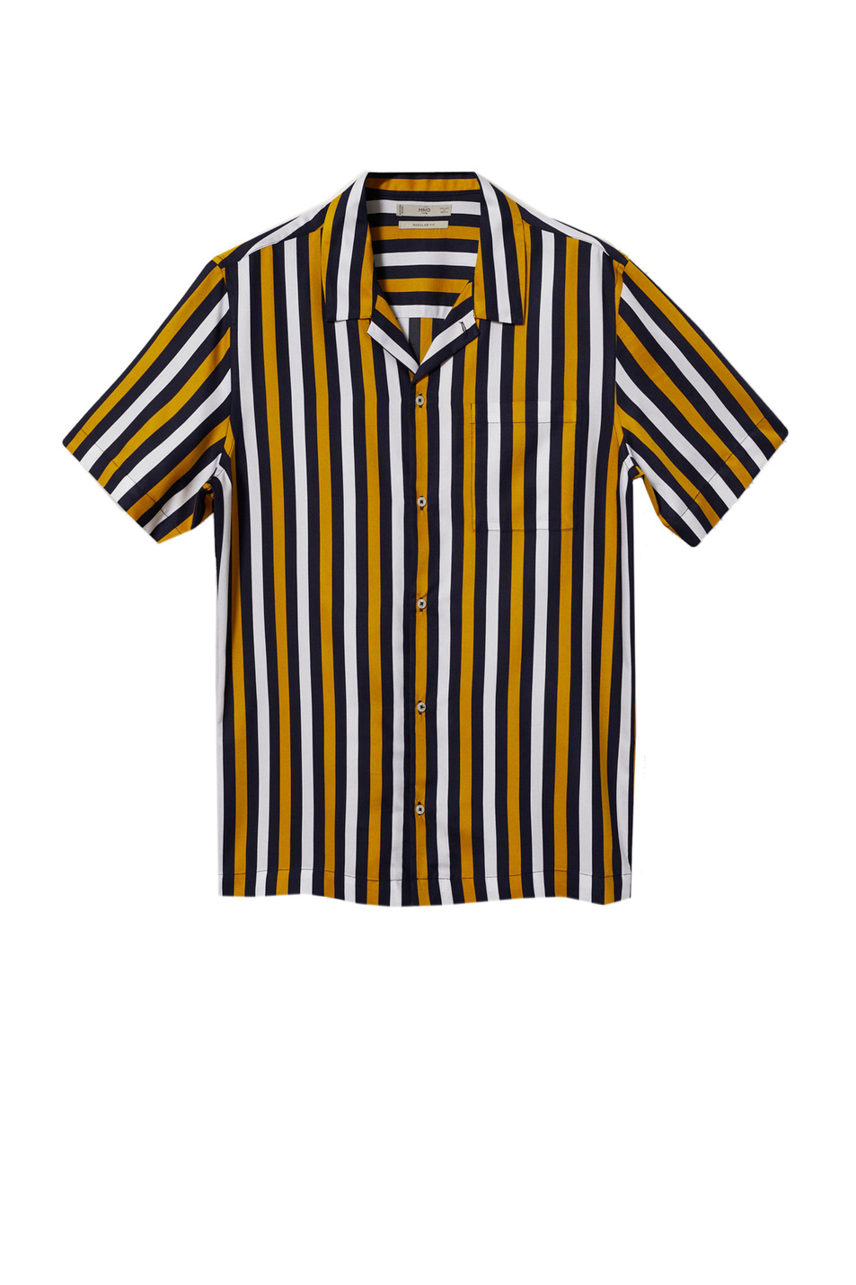 Мужской Mango Man Рубашка SEIXAL в полоску (цвет ), артикул 27007111 | Фото 1