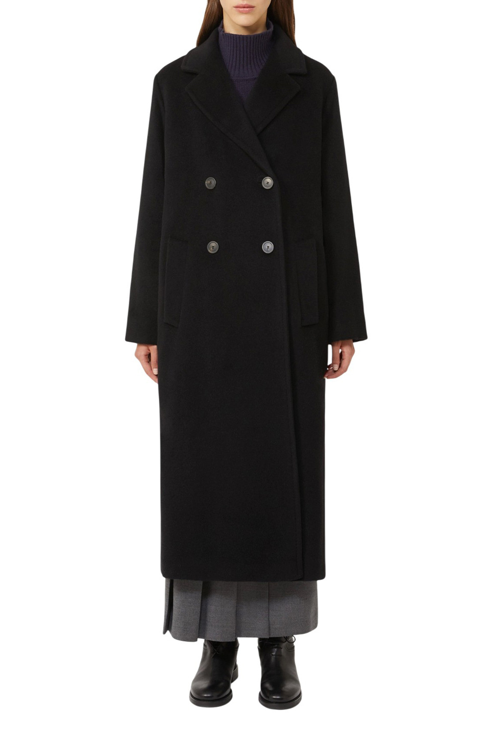 Женский Weekend Max Mara Пальто ZUFOLO из смесовой шерсти (цвет ), артикул 2525016092 | Фото 3