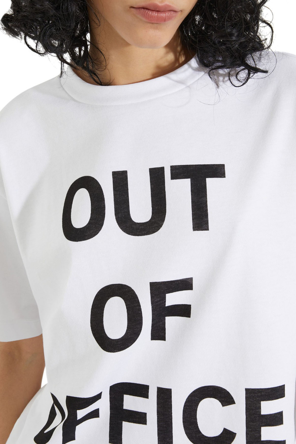 Женский MAX&Co. Футболка MCLFERIALE из хлопка (цвет ), артикул 2618971011 | Фото 5