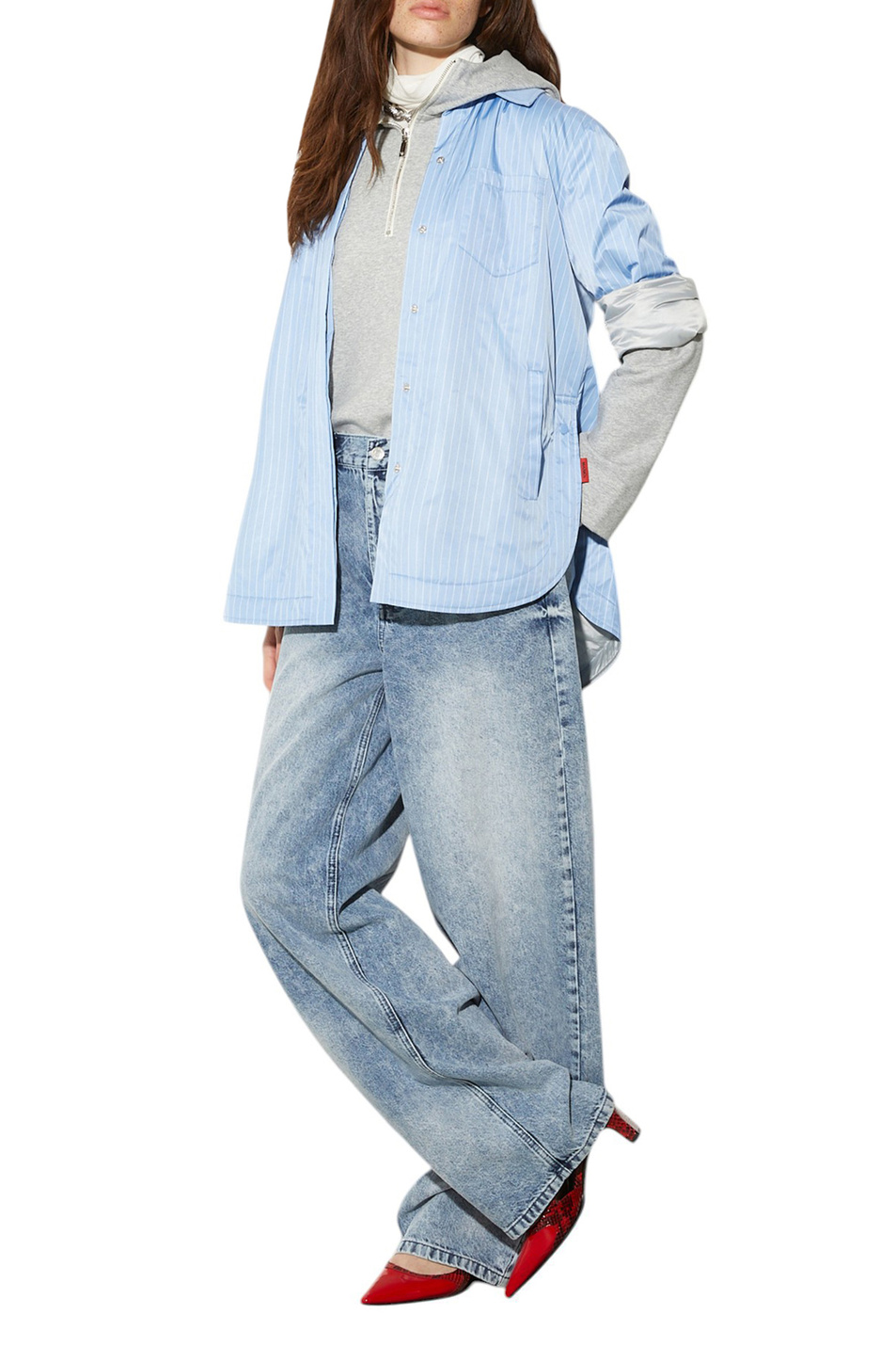 Джинсы ESTRO из хлопка|Основной цвет:Голубой Женский MAX&Co. Джинсы ESTRO из хлопка (цвет ), артикул 2516181021 | Фото 2