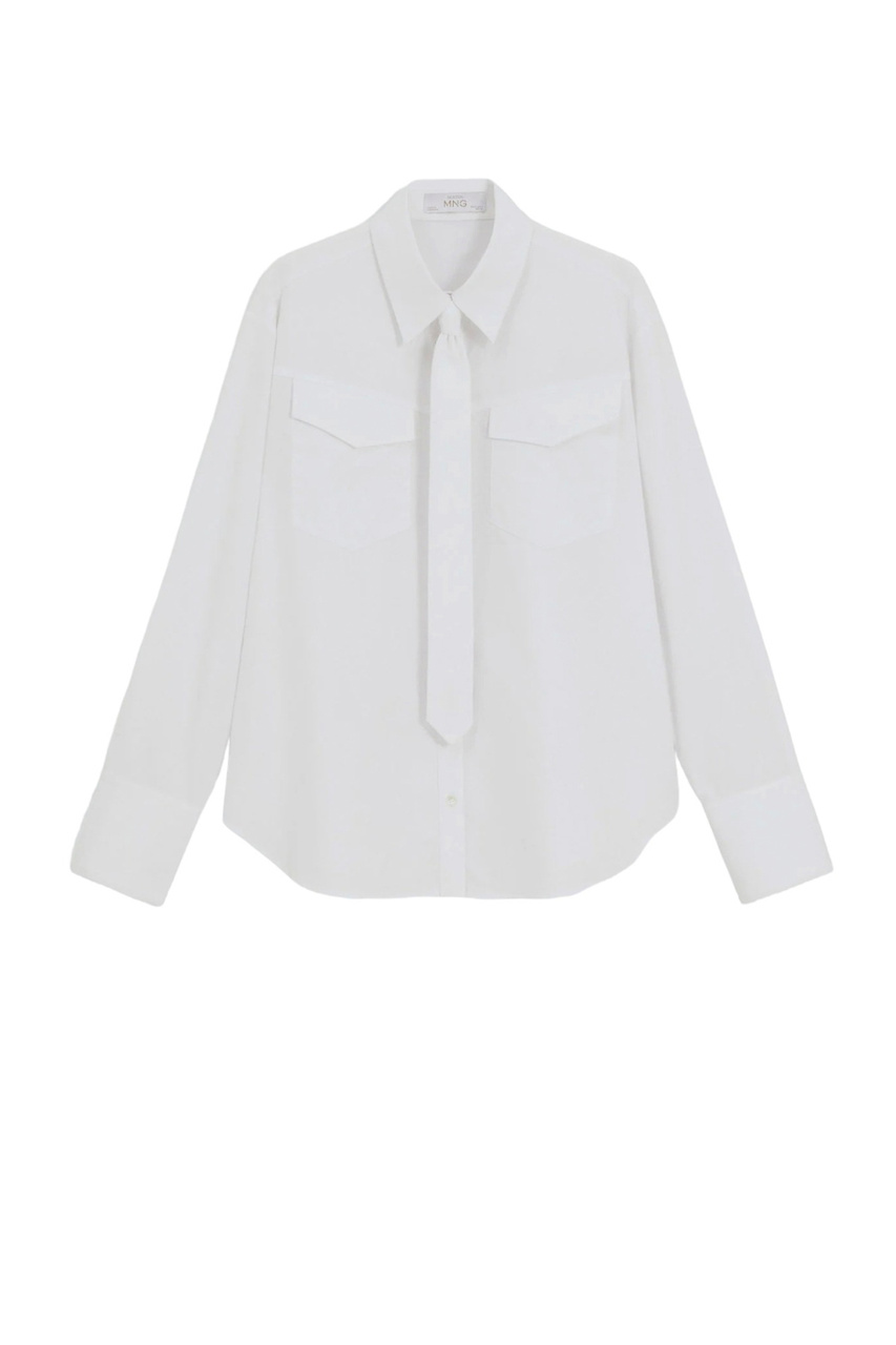Рубашка FRANCIS из натурального хлопка|Основной цвет:Белый|Артикул:57056021 | Фото 1