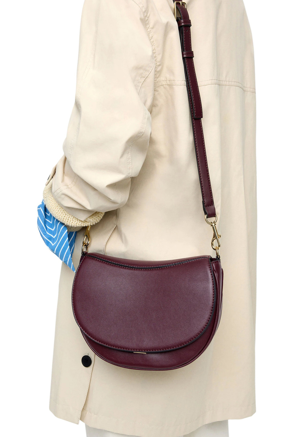 Женский Parfois Сумка через плечо с клапаном (цвет ), артикул 243908 | Фото 5