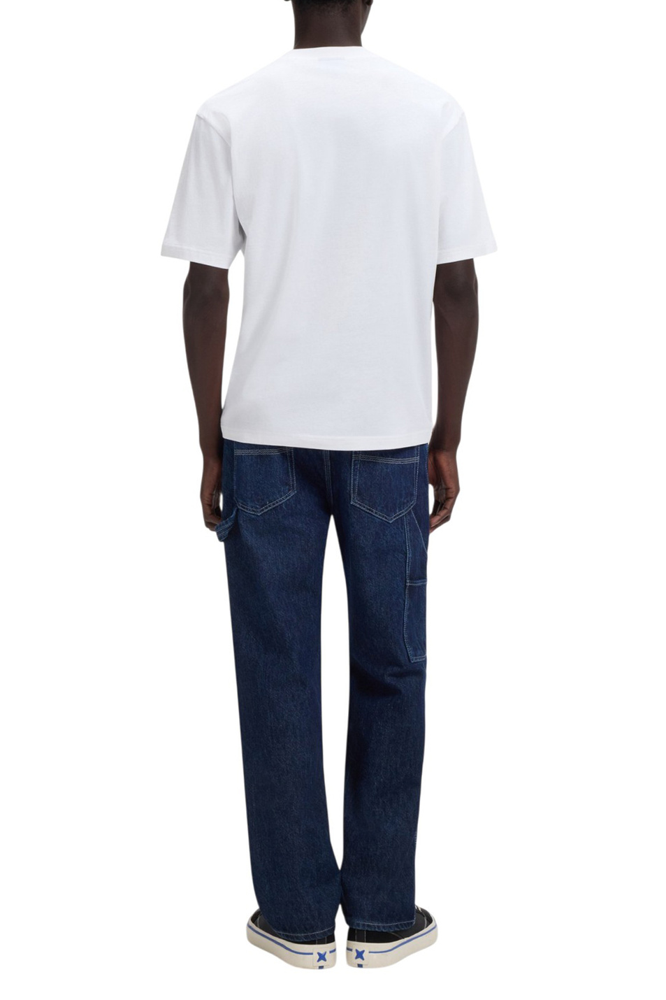 Мужской HUGO Футболка Nalotrix из хлопка (цвет ), артикул 50554349 | Фото 4