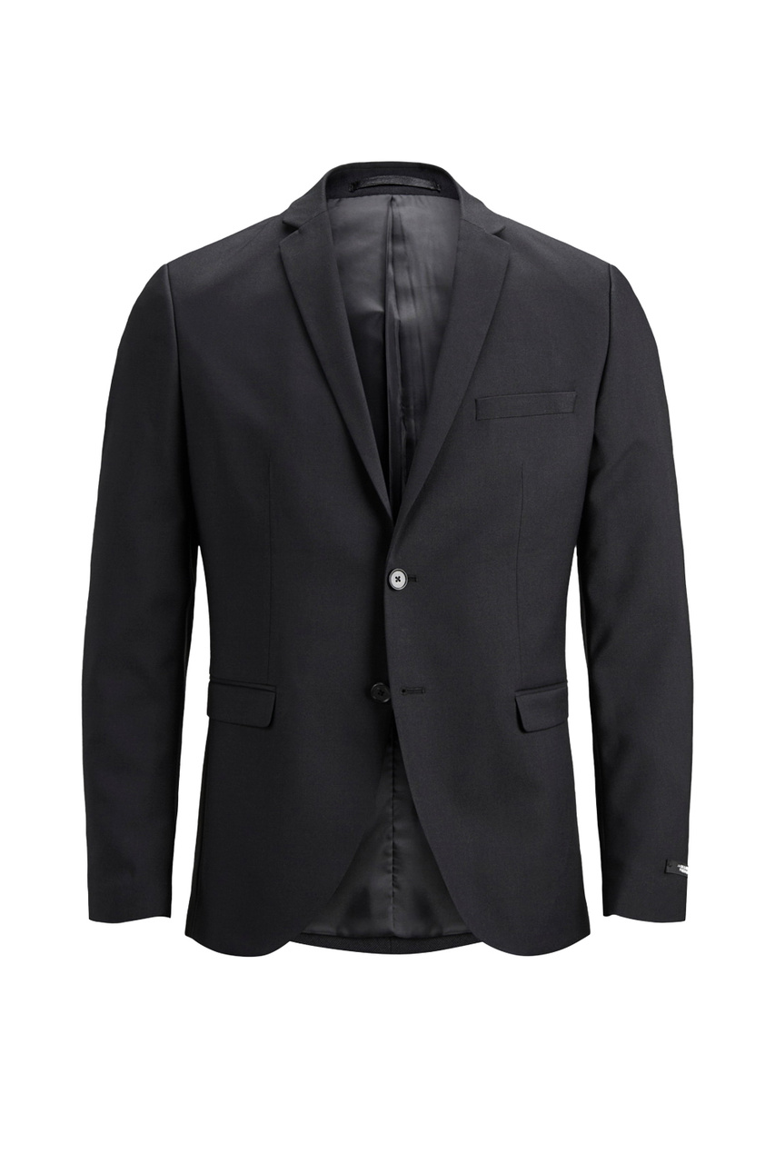 Классический пиджак|Основной цвет:Черный|Артикул:12141107 | Фото 1