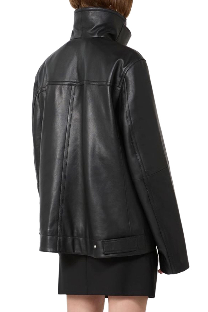 Женский Sportmax Куртка CIOCCA из натуральной кожи (цвет ), артикул 2612441021 | Фото 4