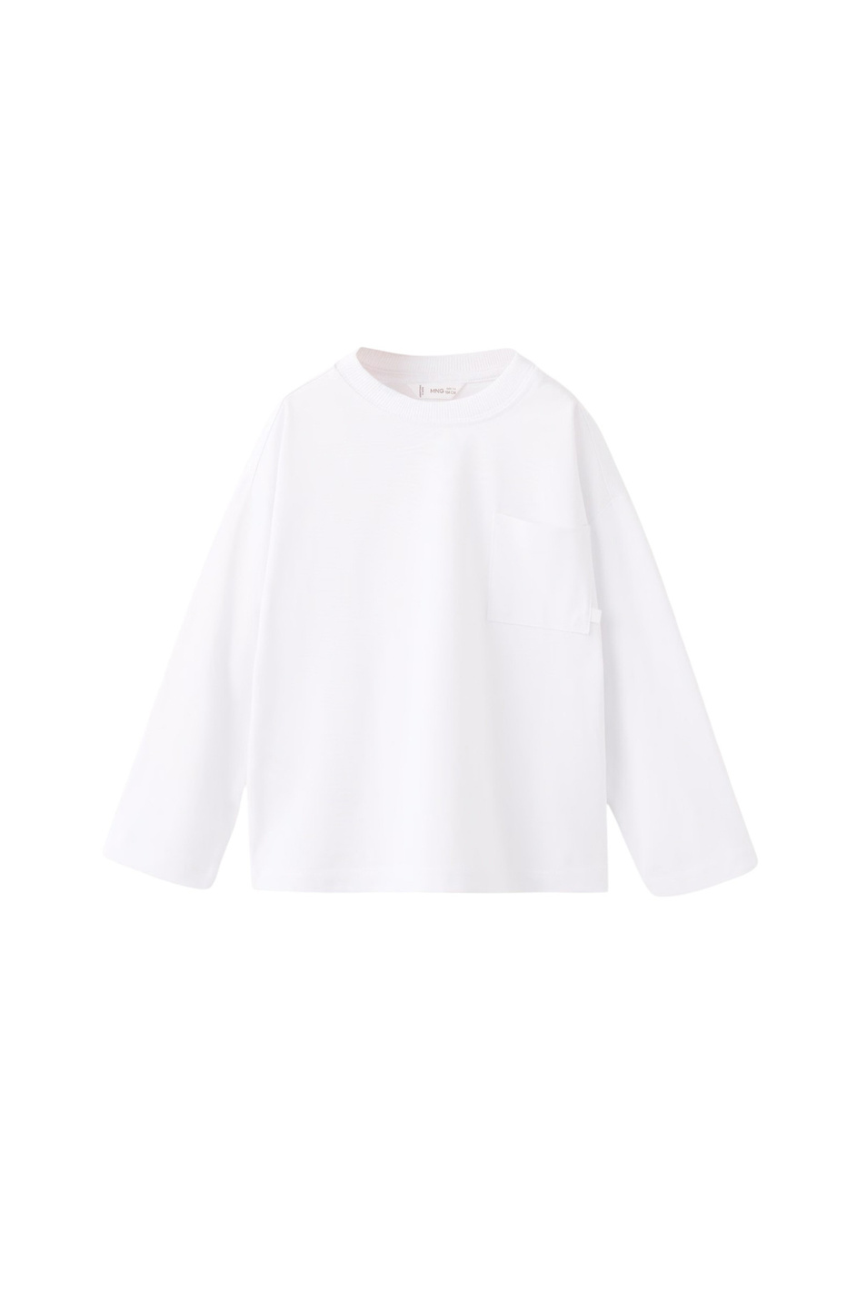 Мальчикам Mango Kids Лонгслив BASICAB1 из хлопка (цвет ), артикул 27061196 | Фото 1