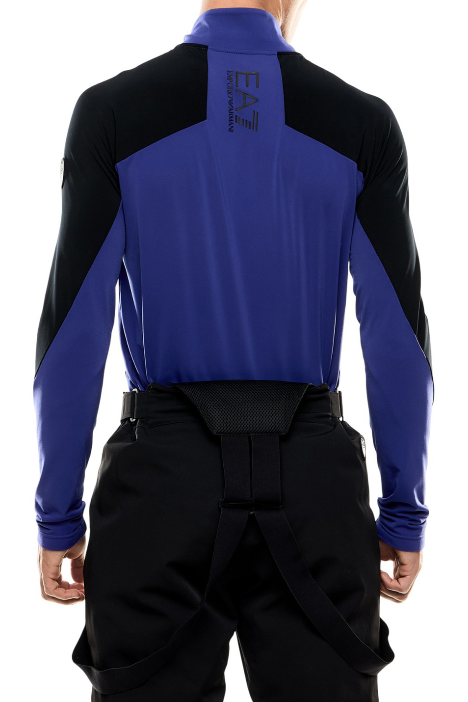 Толстовка флисовая|Основной цвет:Синий Мужской EA7 Толстовка флисовая (цвет ), артикул 7M000471-AF14634 | Фото 4