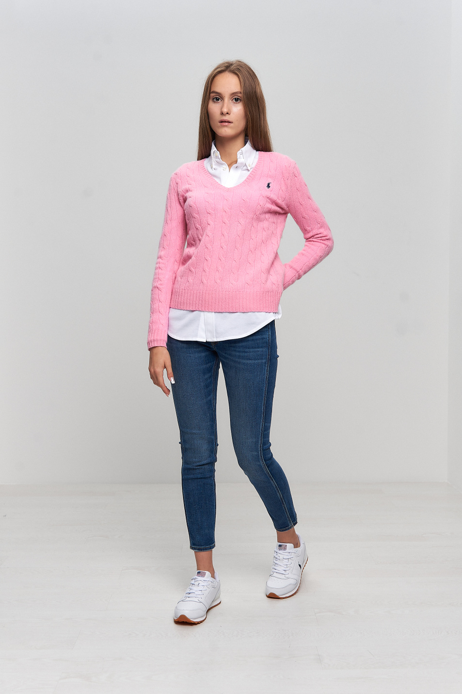 Polo Ralph Lauren Пуловер из натуральной шерсти и кашемира (цвет ), артикул 211508656065 | Фото 3
