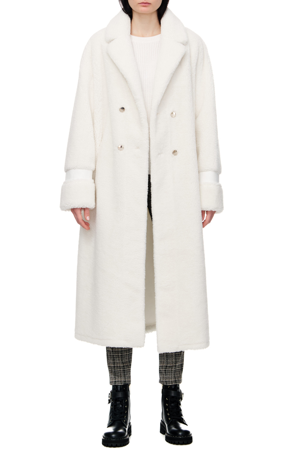 Liu Jo Двустороннее пальто с двубортной застежкой (цвет ), артикул TF2188E0790 | Фото 4