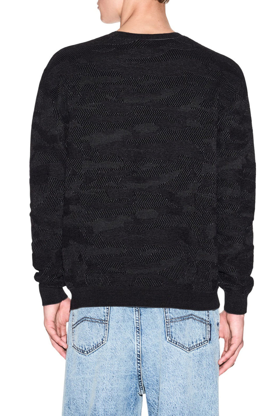 Мужской Armani Exchange Джемпер из смесового хлопка (цвет ), артикул XM001976-AF11966 | Фото 4