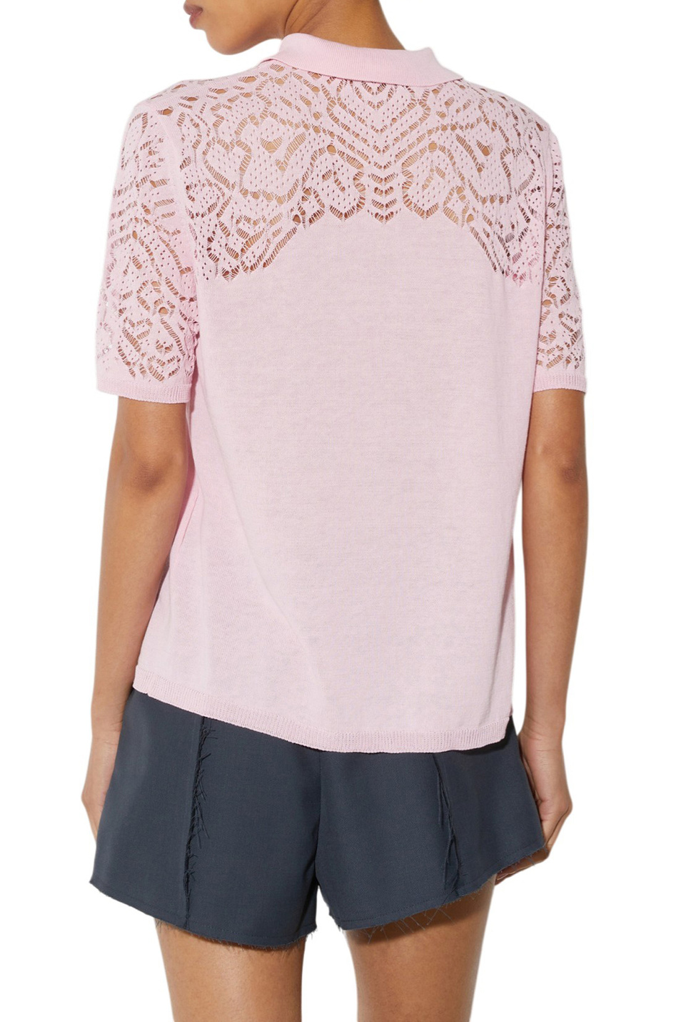 Женский MAX&Co. Поло MCOLONZA из хлопка (цвет ), артикул 2616361043 | Фото 4