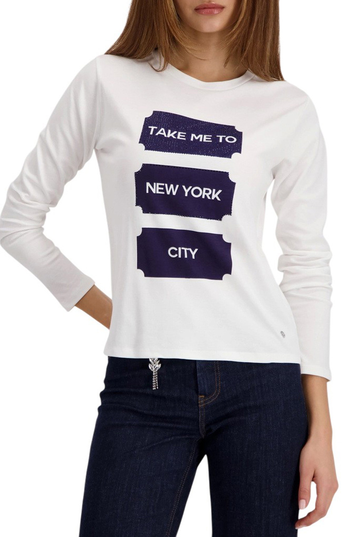 Женский Monari Джемпер с принтом (цвет ), артикул 410083 | Фото 3