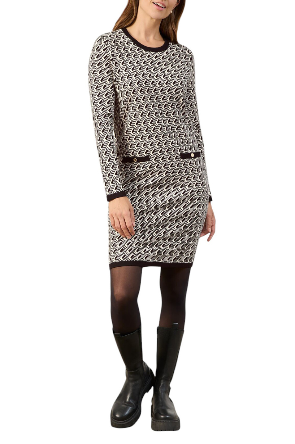 Женский Gerry Weber Платье с принтом (цвет ), артикул 480044-35714 | Фото 2