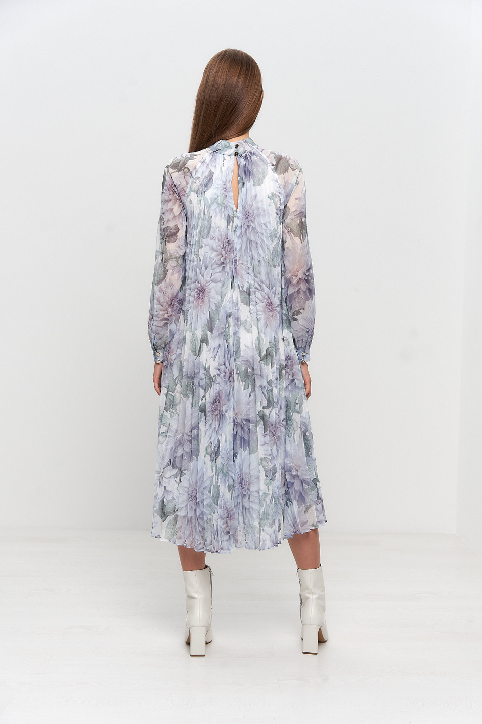 Ted Baker Платье-миди с плиссировкой LUULUU (цвет ), артикул 247205 | Фото 9