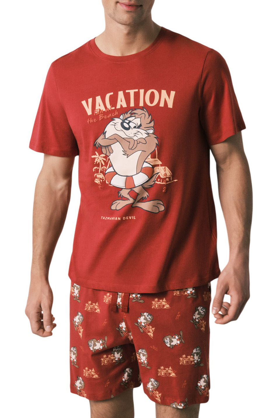 Мужской Women'secret Пижама Tasmanian Devil из хлопка (цвет ), артикул 2763249 | Фото 2