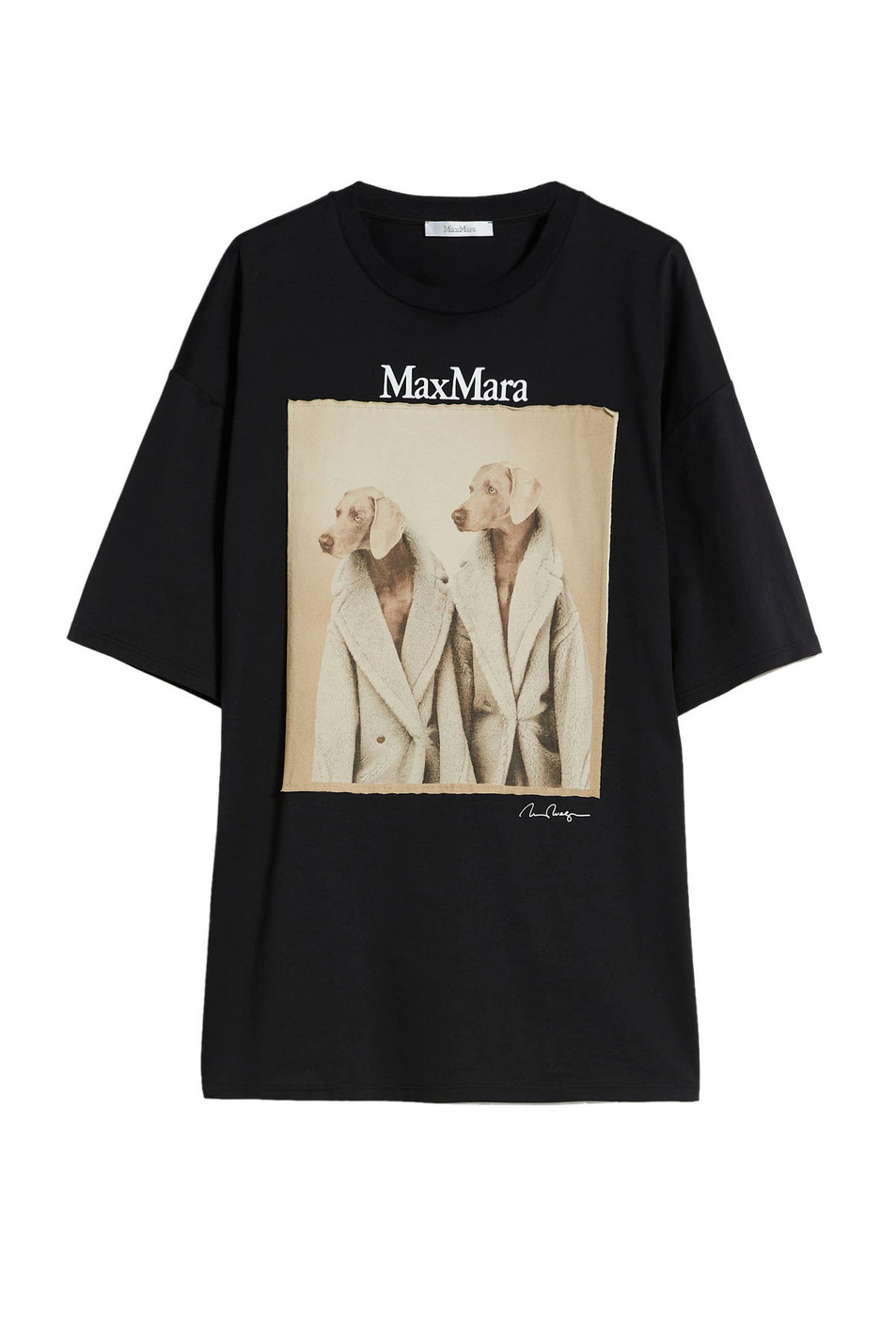 Женский Max Mara Футболка TACCO из натурального хлопка с принтом (цвет ), артикул 2319460139 | Фото 1