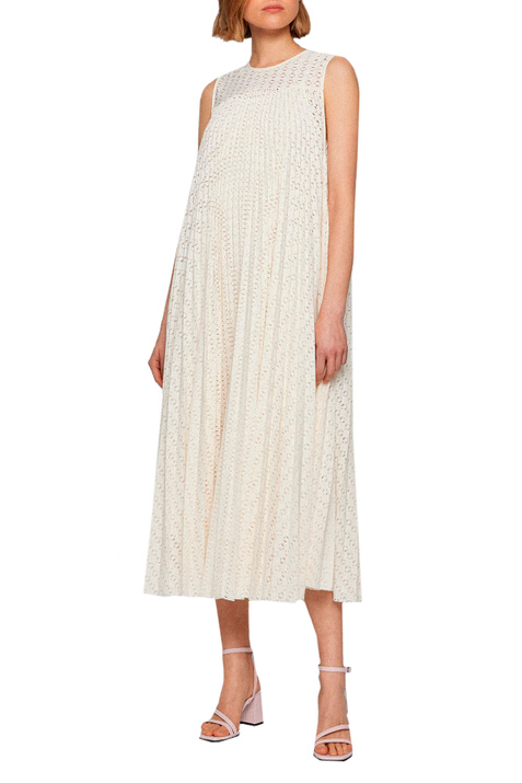 BOSS Платье из эластичного кружева с поясом ( цвет), артикул 50472469 | Фото 3