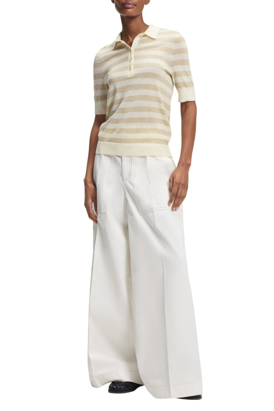 Женский BOSS Поло Fidenka из шерсти (цвет ), артикул 50545015 | Фото 2