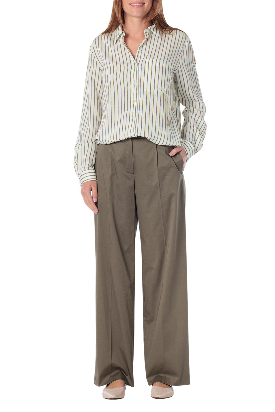 Женский Gerry Weber Блузка в полоску (цвет ), артикул N60471 | Фото 3