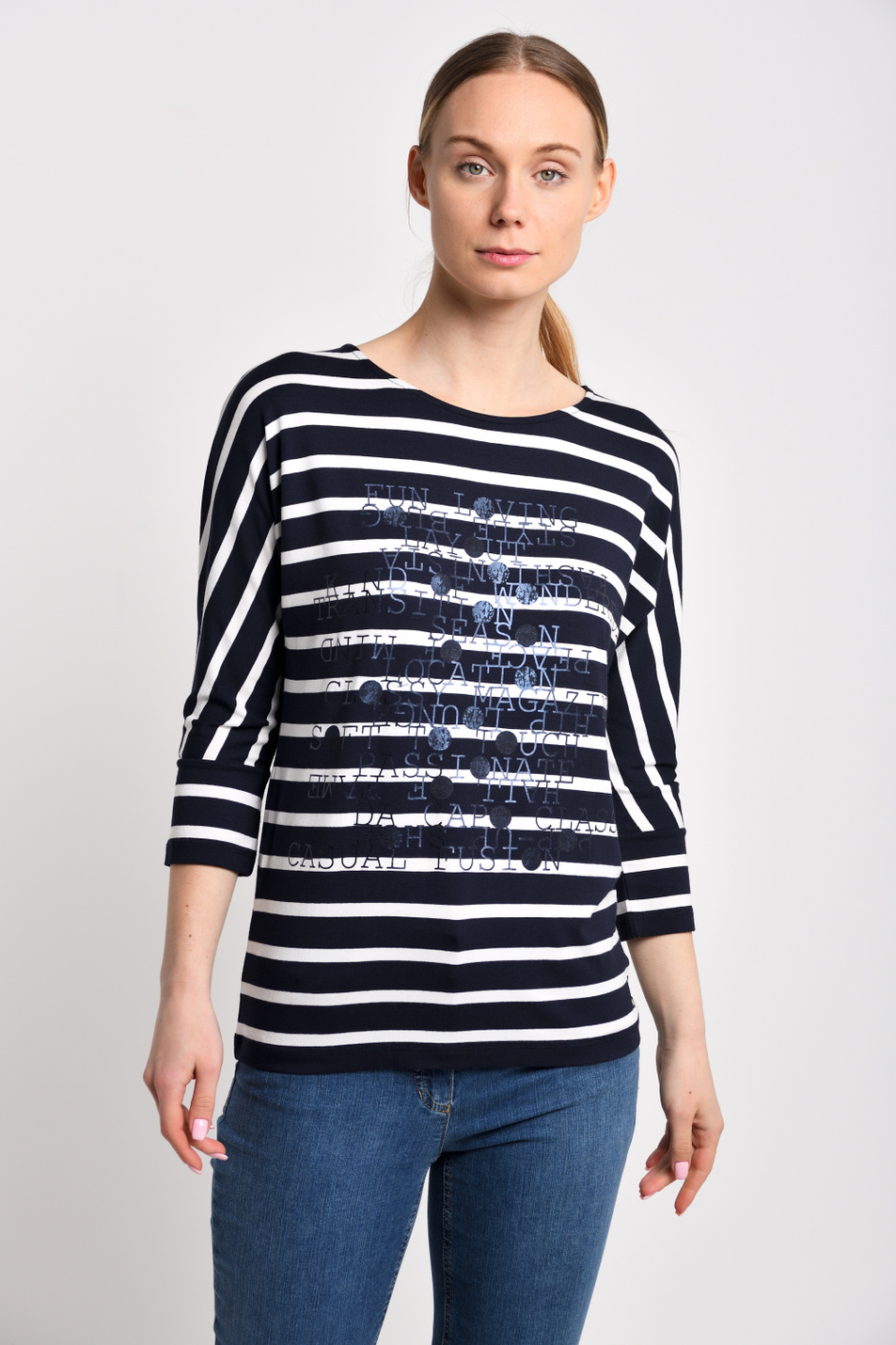 Женский Gerry Weber Джемпер из вискозы (цвет ), артикул 97474-44004 | Фото 1