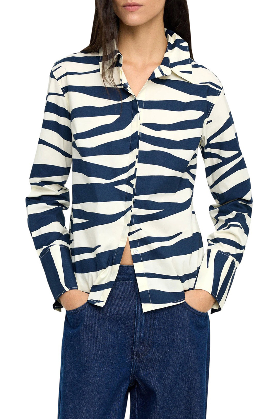 Женский Parfois Рубашка с принтом (цвет ), артикул 241582 | Фото 3