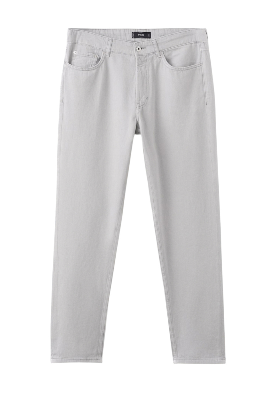 Мужской Mango Man Джинсы LORI однотонные (цвет ), артикул 27075983 | Фото 1