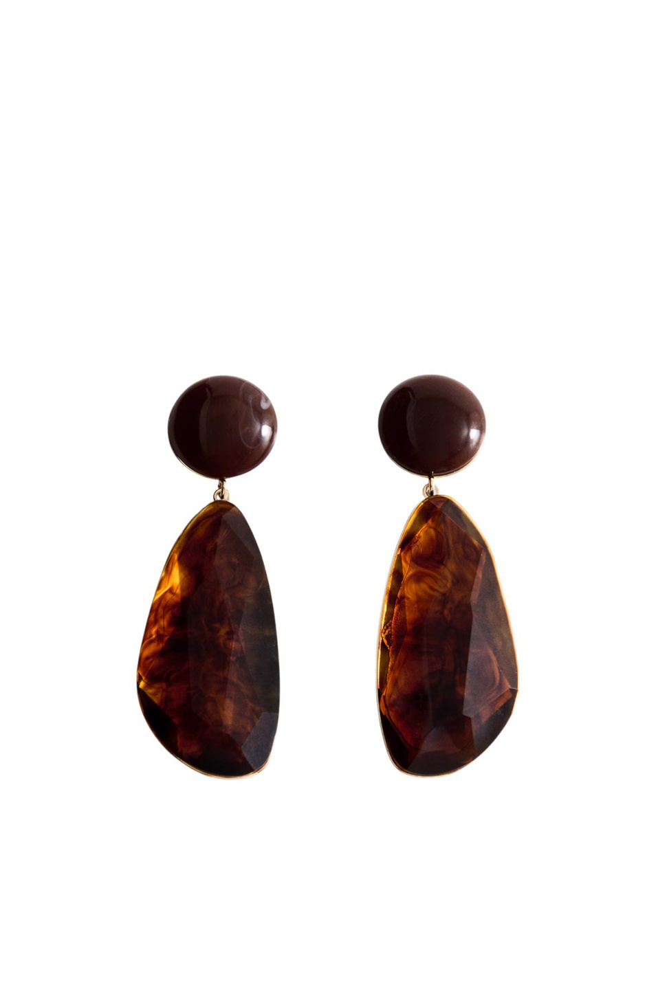 Женский Mango Серьги NEKANE со смолой (цвет ), артикул 27071207 | Фото 1