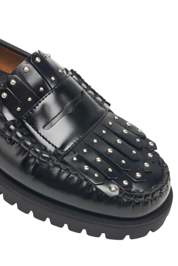 Лоферы WEEKENDANLUG из натуральной кожи|Основной цвет:Черный Женский Weekend Max Mara Лоферы WEEKENDANLUG из натуральной кожи (цвет ), артикул 2525526015 | Фото 6