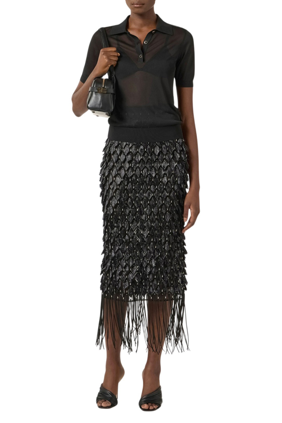 Женский Elisabetta Franchi Поло с бюстгальтером (цвет ), артикул MK80B61E2 | Фото 2