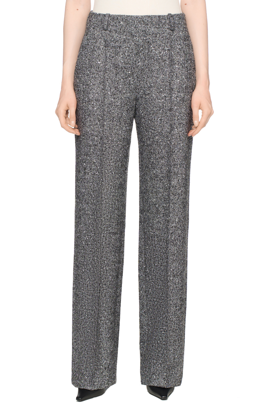 Женский ERMANNO SCERVINO Брюки однотонные (цвет ), артикул D476P306VBQ | Фото 4