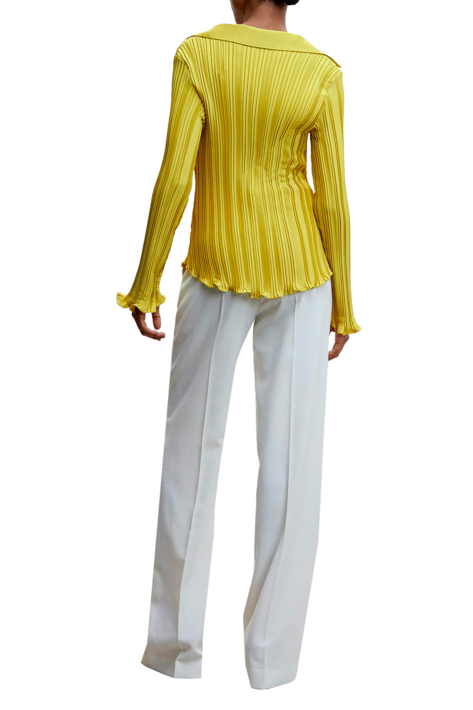 Женский Mango Плиссированная блузка BOUQUET (цвет ), артикул 47955965 | Фото 4