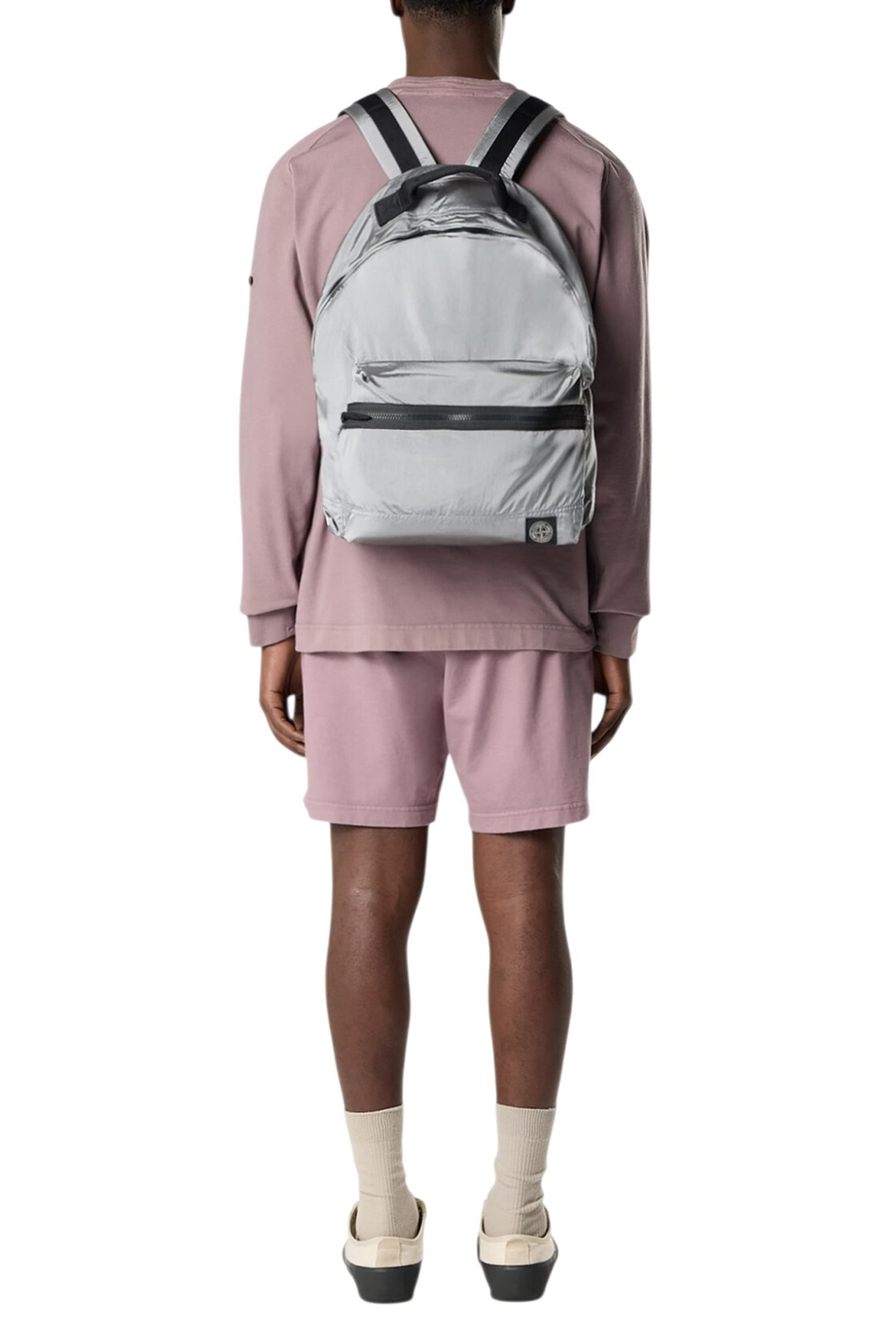 Рюкзак с логотипом|Основной цвет:Серый Мужской Stone Island Рюкзак с логотипом (цвет ), артикул L1S159200010-S0251 | Фото 6