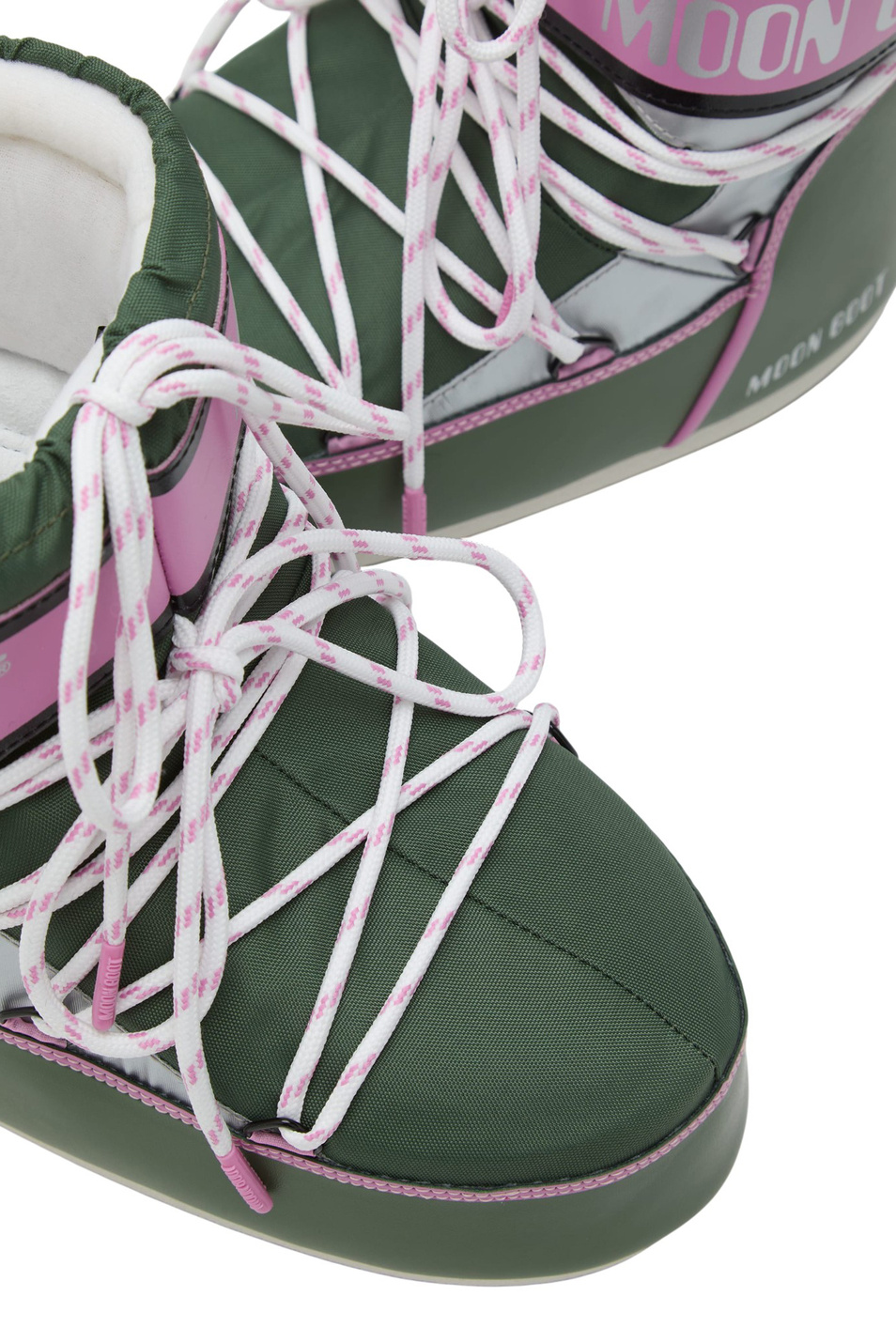 Полусапоги ICON|Основной цвет:Зеленый Женский Moon Boot Полусапоги ICON (цвет ), артикул 80D1409650 | Фото 4