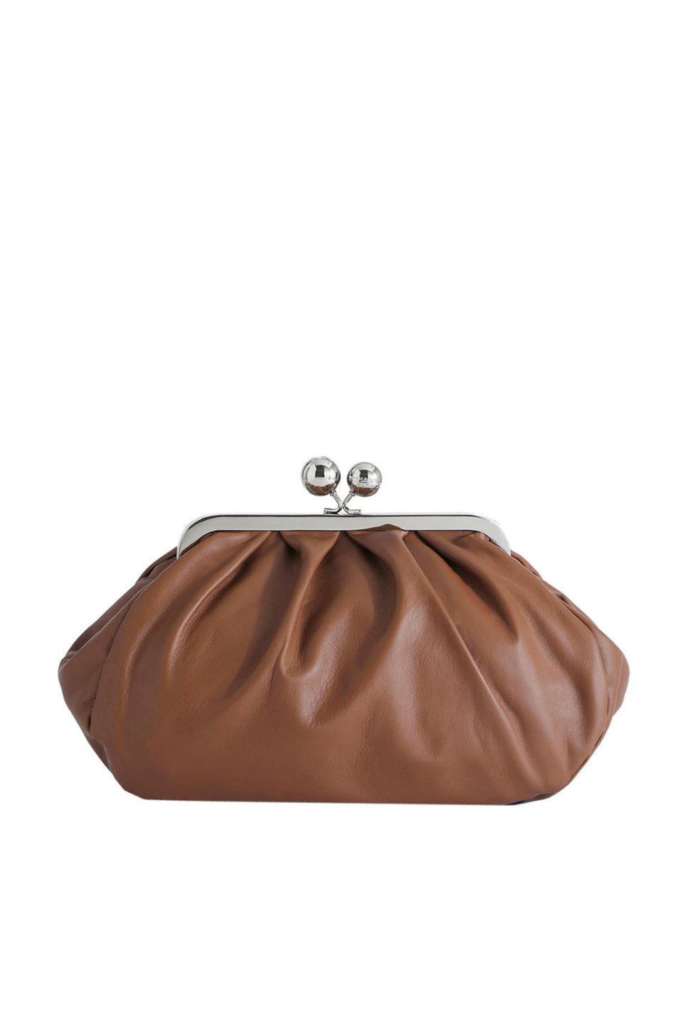 Женский Weekend Max Mara Клатч CUBICO из натуральной кожи (цвет ), артикул 2355160232 | Фото 1
