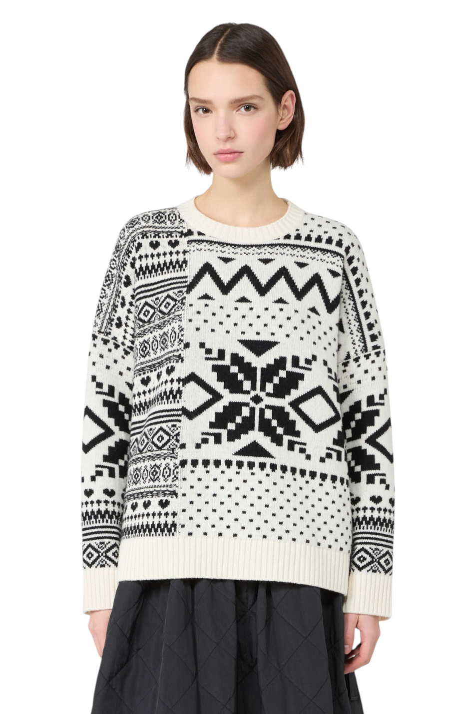 Женский Weekend Max Mara Джемпер PAVIDI из шерсти (цвет ), артикул 2625366232 | Фото 3