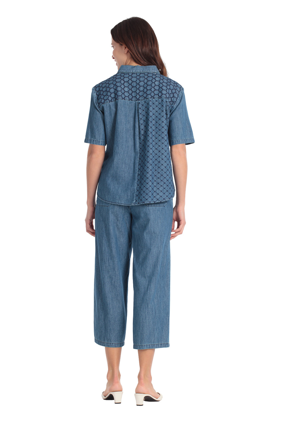 Женский Gerry Weber Рубашка джинсовая с вышивкой (цвет ), артикул N61074 | Фото 6
