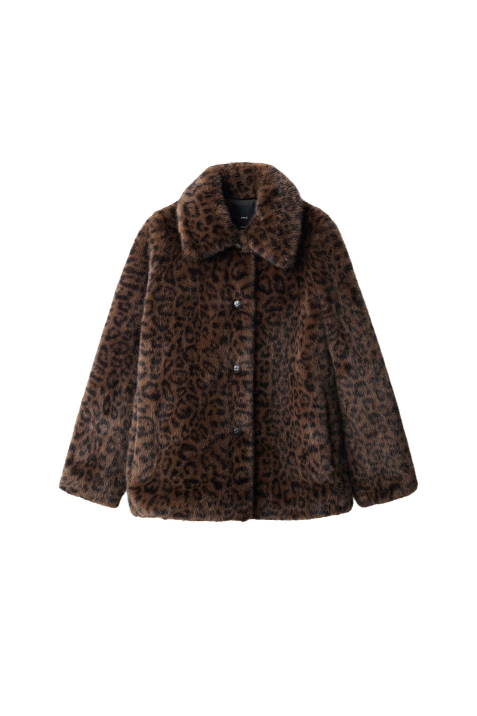 Женский Mango Полушубок ZURICH с леопардовым принтом (цвет ), артикул 17088280 | Фото 1