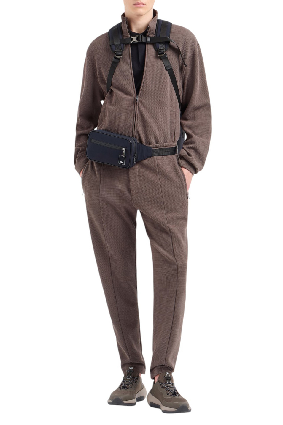 Мужской Emporio Armani Поло из хлопка (цвет ), артикул EM001146-AF13742 | Фото 2