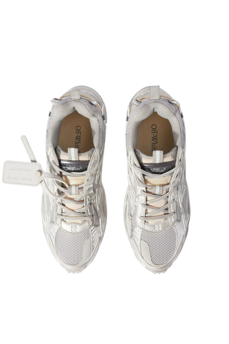Кроссовки Be Right Back|Основной цвет:Серый Мужской Off-White Кроссовки Be Right Back (цвет ), артикул OMIA295C99FAB0010972 | Фото 4