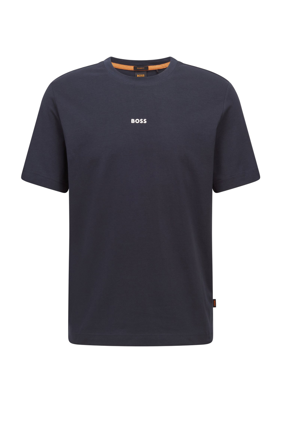 Мужской BOSS Футболка из эластичного хлопка с логотипом (цвет ), артикул 50473278 | Фото 1