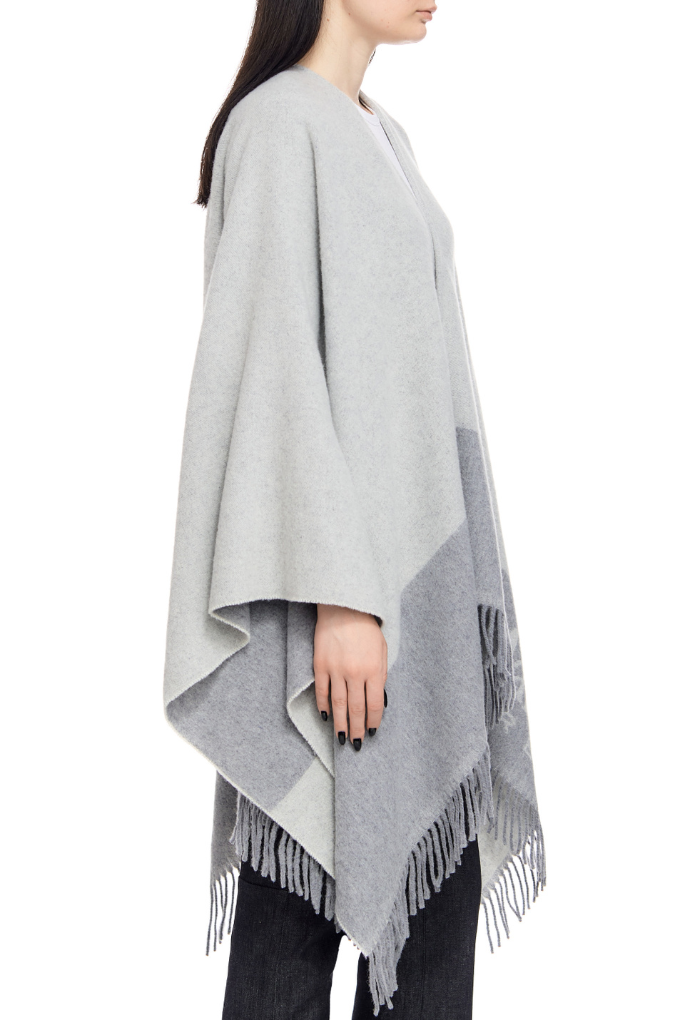 Женский Max Mara Пончо DEODARA из смесовой шерсти (цвет ), артикул 2337360236 | Фото 3