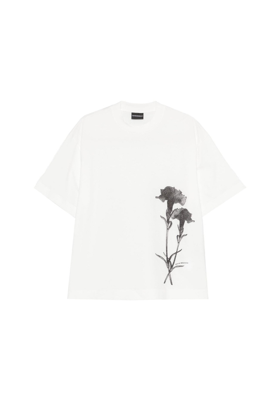Мужской Emporio Armani Футболка из хлопка (цвет белый), артикул EM001026-AF13669 | Фото 1