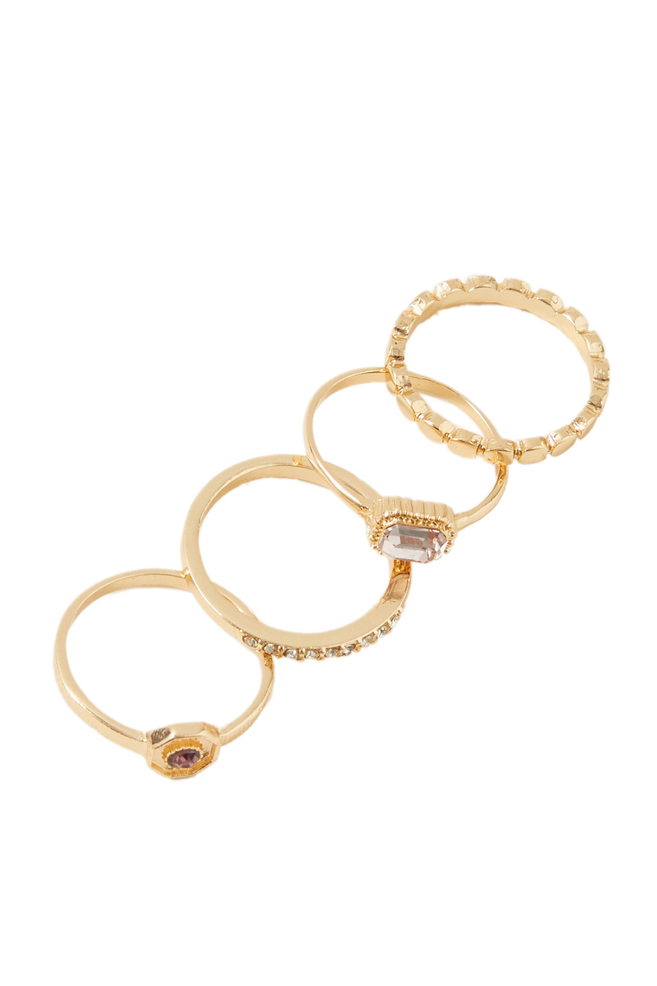 Женский Accessorize Набор колец (цвет ), артикул 394021 | Фото 1