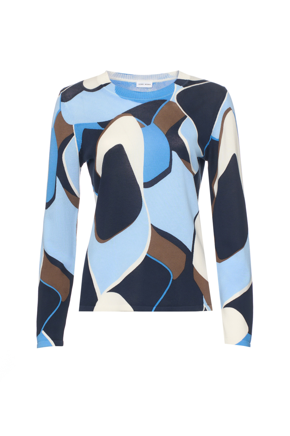 Женский Gerry Weber Джемпер с принтом (цвет ), артикул N66006 | Фото 1