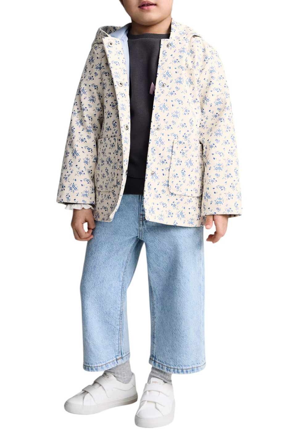 Малышкам девочкам Mango Kids Куртка SNOWB из водонепроницаемой ткани (цвет ), артикул 87074780 | Фото 2