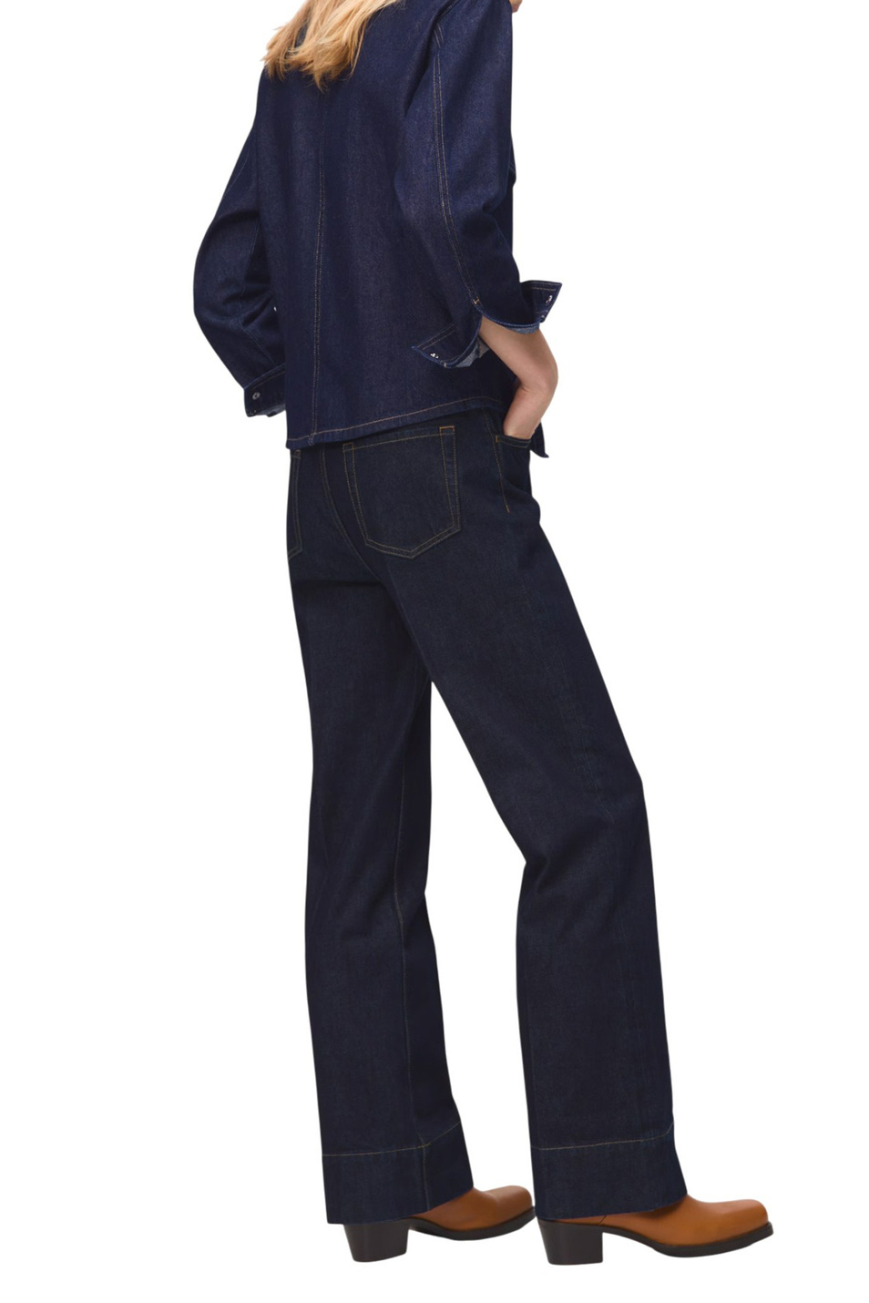 Женский Mango Рубашка джинсовая AYLIN (цвет ), артикул 27041237 | Фото 4