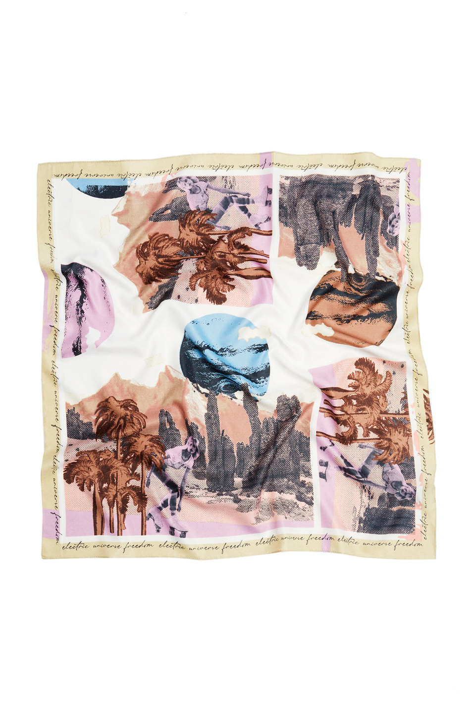 Parfois Квадратный шейный платок с принтом (цвет ), артикул 195707 | Фото 1