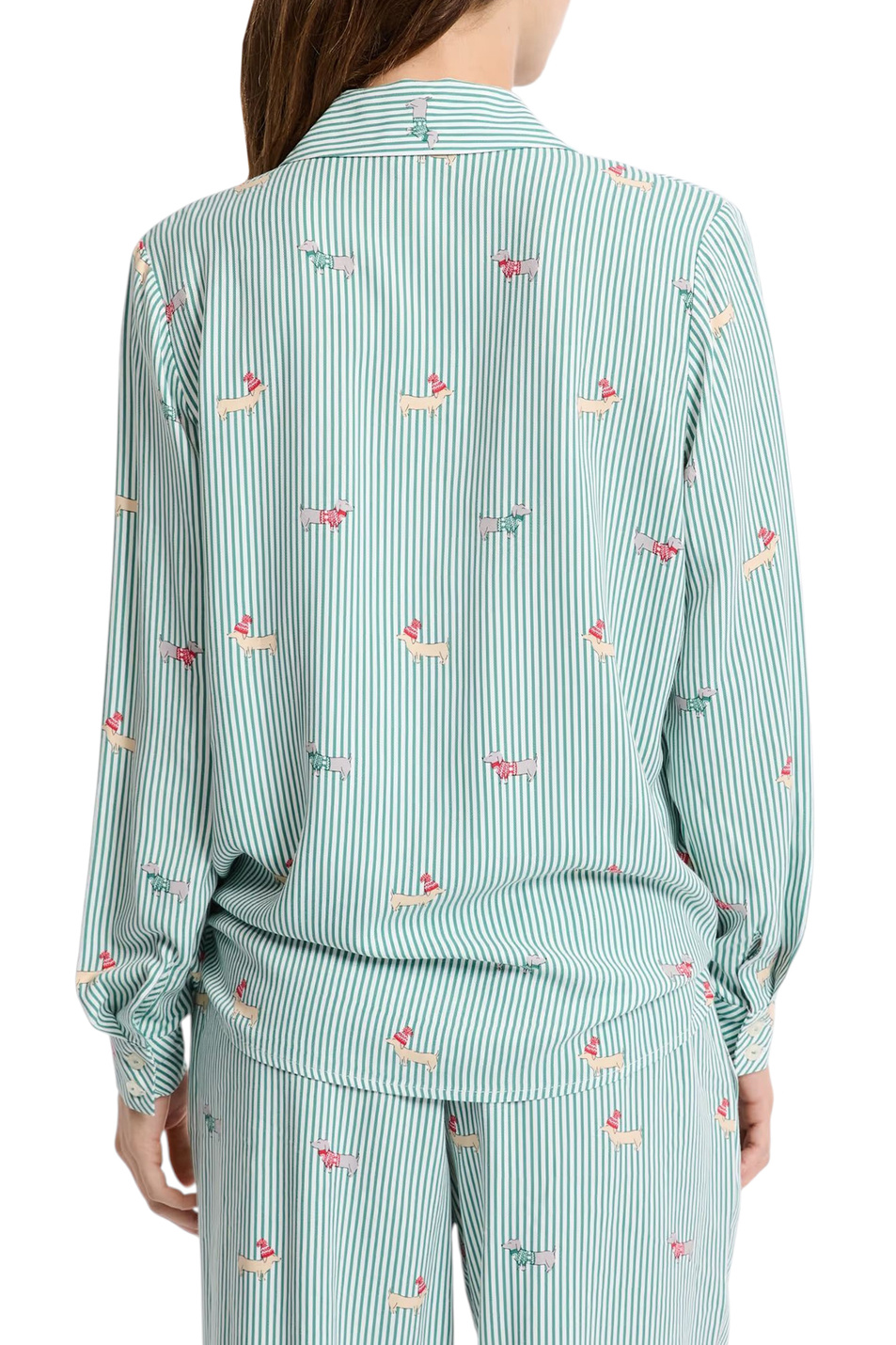 Женский Etam Пижамная рубашка PRYCILLA с принтом (цвет ), артикул 6556018 | Фото 3