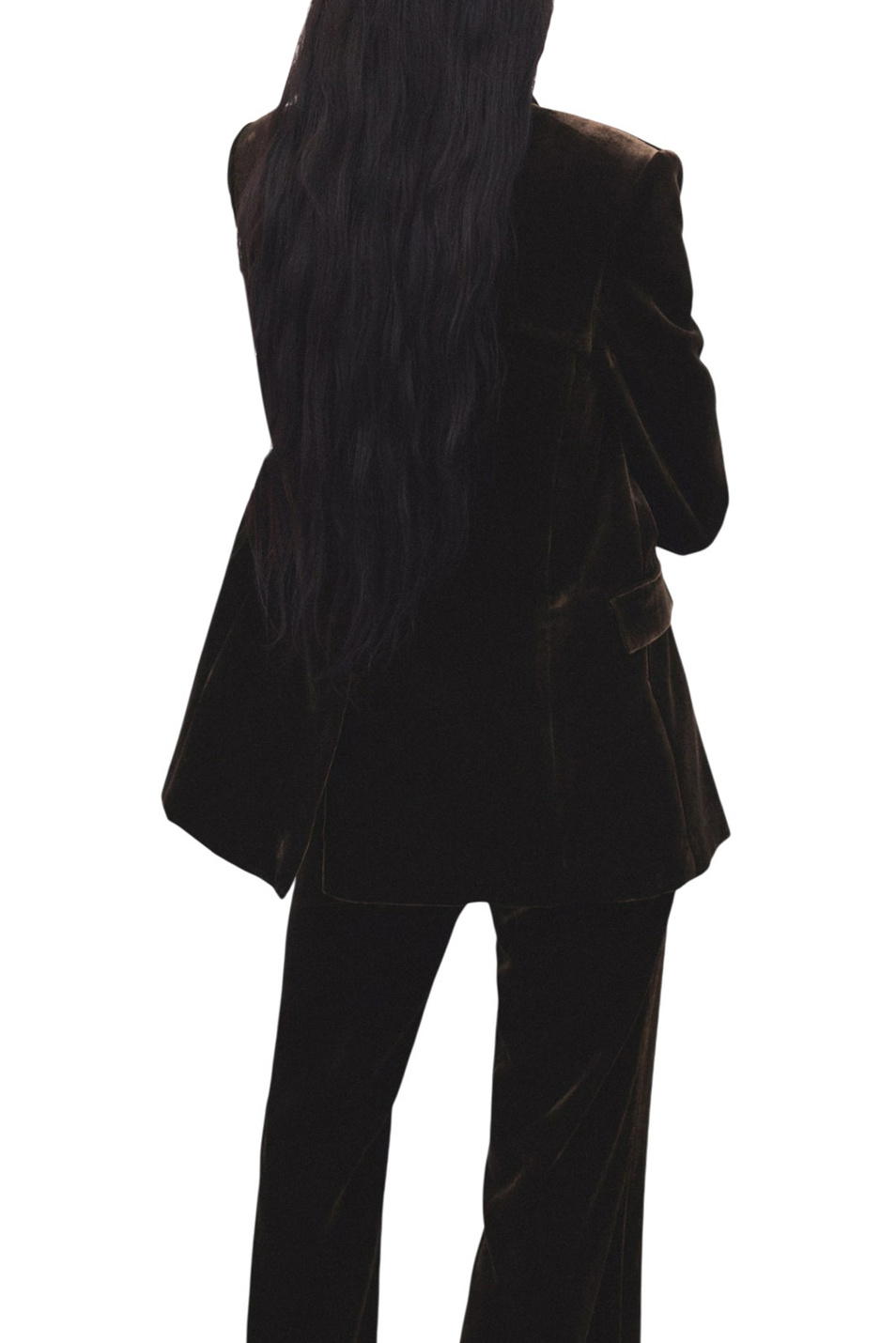 Женский Mango Пиджак PEPPER бархатный (цвет ), артикул 17029407 | Фото 4